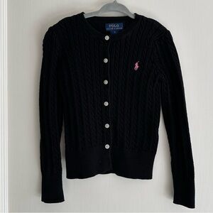 Polo Ralph Lauren cable knit Cardigan - Girls Size 6